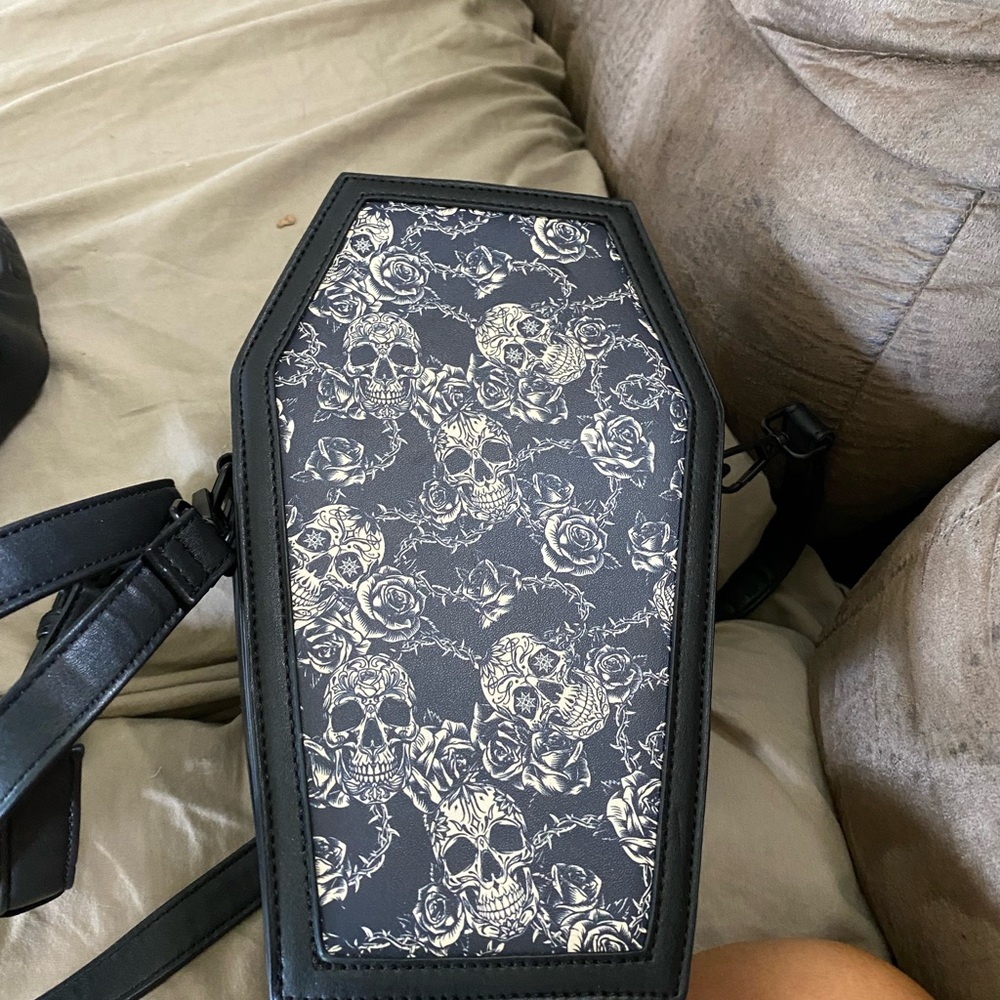 Coffin shaped purse